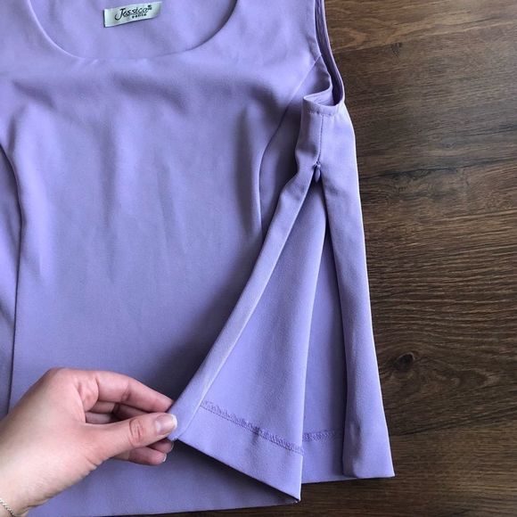 Jessica 90s/Vintage Purple Top (US M) - Picture 8 of 8